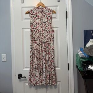 Torrid Midi Challis High-Neck Dress